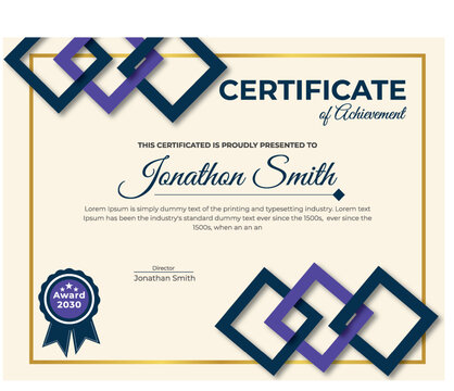 Certificate Templete