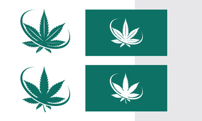 iconic logo for a cool cannabis company