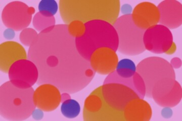 colorful sphere background, gradient, banner