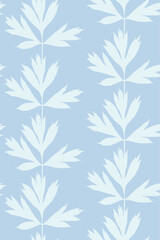 seamless pattern with leaves
