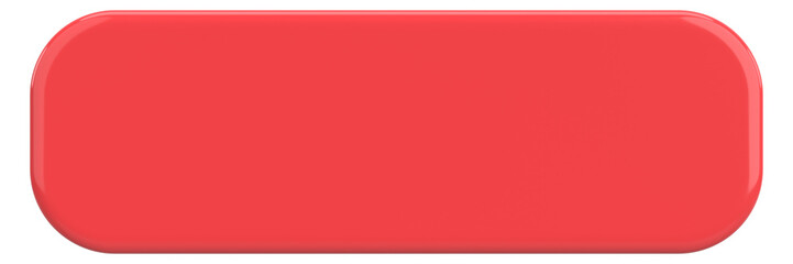 3D button. Empty button. 3D illustration.