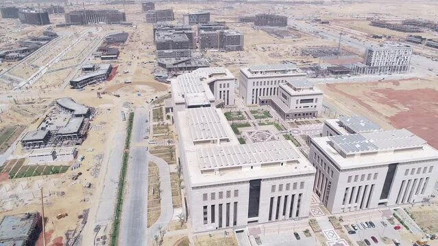 Ministries buildings in the administrative capital