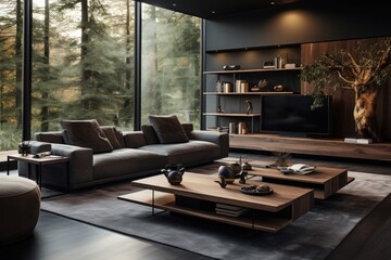 A Stylish Living Room Awaits: TV Cabinet Charm and Chic Décor Elements Unite!