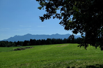 Bergpanorama vom Staffelsee