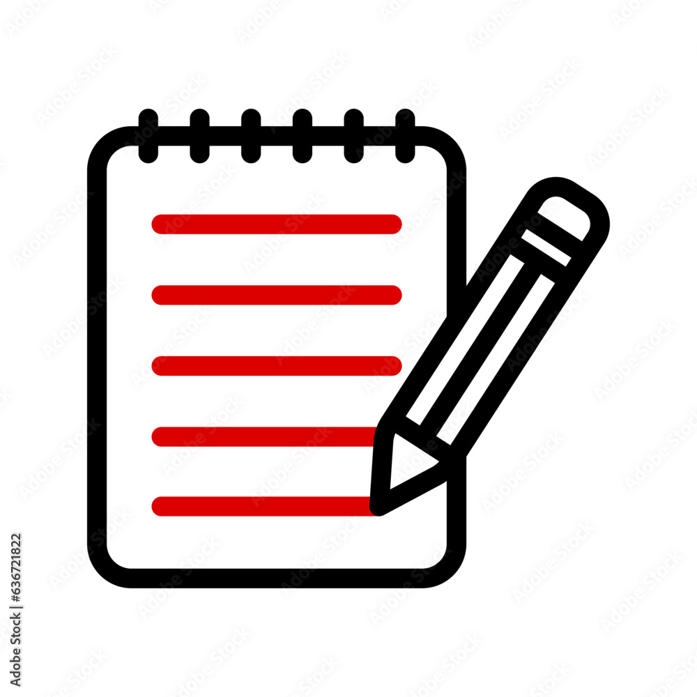 Poster notebook icon. sign for mobile concept and web design. vector illustration