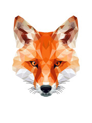 Fox In Origami Look
