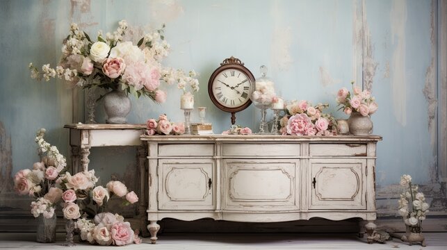 shabby chic soft backgound