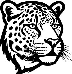 Leopard - High Quality Vector Logo - Vector illustration ideal for T-shirt graphic