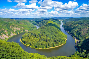 Saarschleife, Mettlach, Saarland 