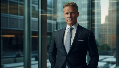 Fototapeta premium Portrait of a Businessman