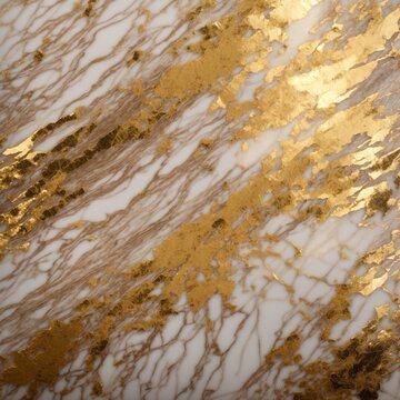 Golden marble