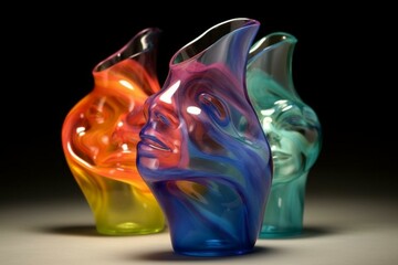 Glass expressions. Generative AI