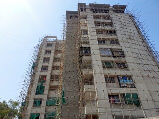 Big Building under construction in India
