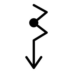 Icon Arrow is an image that shows direction or orientation. This is very helpful in guiding users or making navigation easier on apps and websites