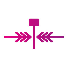 Icon Arrow is an image that shows direction or orientation. This is very helpful in guiding users or making navigation easier on apps and websites.