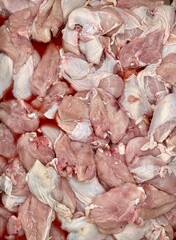 chicken meat  in the supermarket store