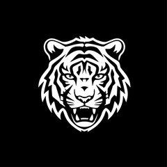 Tiger - High Quality Vector Logo - Vector illustration ideal for T-shirt graphic