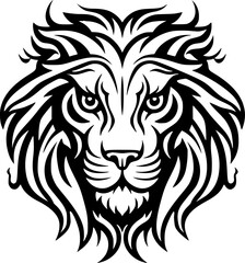 Fototapeta premium Tiger | Minimalist and Simple Silhouette - Vector illustration