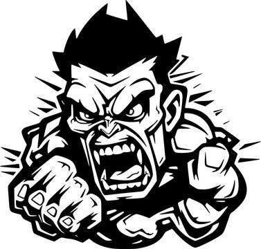 recommend clip art: Zombie - High Quality Vector Logo - Vector illustration ideal for T-shirt graphic