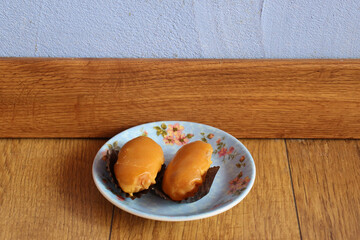 Carbayones, typical sweet from Oviedo (Asturias)