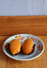 Carbayones, typical sweet from Oviedo (Asturias)