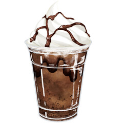 Chocolate Cream Frappe