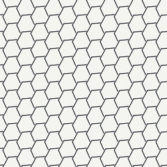 Paint brush hexagons. Hand drawn honeycombs background. Hexahedrons wallpaper. Hives motif. Geometric backdrop. Ethnic digital paper. Web designing. Textile print. Seamless pattern.
