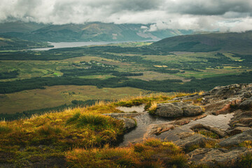 Ben Nevis Range Mountain Gondola, Fort William near Glencoe in Scotland, UK