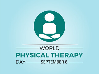 World Physical Therapy Day Amplifies Awareness, Advocacy, and Global Health through Motion. Empowering Movement and Well-Being vector illustration banner template.