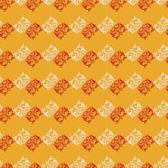 Seamless pattern with ethnic element. Kyrgyz and Kazakh ornaments. Texture designs can be used for backgrounds, motifs, textile, wallpapers, fabrics, gift wrapping, templates, carpet, tiles. Vector.