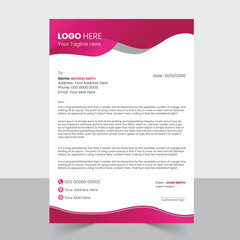 a bundle of 1 templates of different colors  a4 letterhead template, modern business letterhead  template, 
abstract business letter  and creative design, IT companyletterhead and editable vector temp