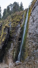 Waterfall in Poland