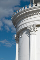 Portland Breakwater Light Designed From an Early Greek Monumant