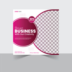 a bundle of 1  templates of different colors corporate  social media post  template, corporate  social media post  template, 
abstract business travel and creative design, IT companytravel and editabl