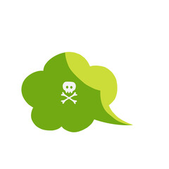 dangerous green cloud smoke