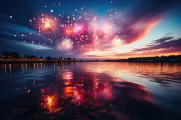 A Symphony of Colors: Capturing the Essence of a Beautiful Firework Display