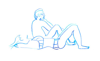 Beach vacation tan sand sea love story