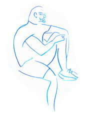 Beach vacation tan sand sea love story