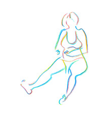 Beach vacation tan sand sea love story