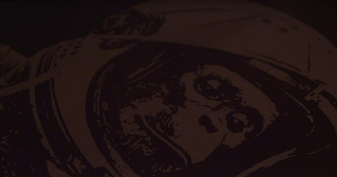 Screen printer heat cures and dries tee shirt