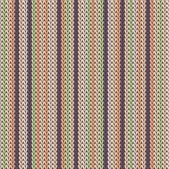 Stylish vertical stripes christmas knit geometric