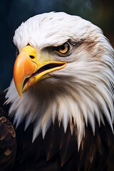 Fototapeta premium American bald eagle portrait