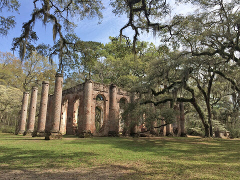 Old Sheldon Church Ruins, South Carolina