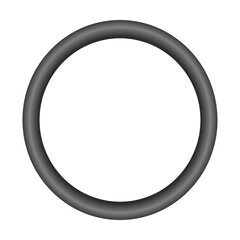 magnifying glass isolated on white