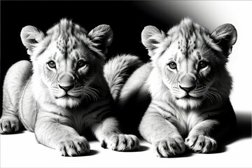 lion cub picture taken in black panties 1
