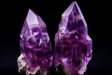 Fototapeta premium Generative AI : Bright Auralite natural stone isolated