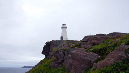 Fototapeta na wymiar New Lighthouse Cape Spear