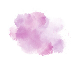 Purple abstract watercolor background and s