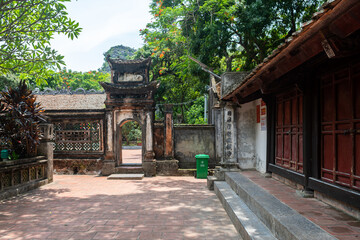 views of hoa lu ancient capital in ninh binh, vietnam