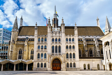 Guildhall, a historic civic building in London, England